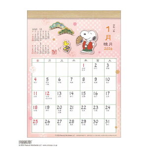 Xk[s[ PEANUTS 2026Calendar Ǌ|J_[2026N aXPW[ s[ibc APJ CeA  LN^[ ߘa8N [։ Vl}RNV