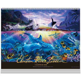 【ポイント10倍 & クーポン！】【50％OFF】クリスチャン リース ラッセン 2026Calendar 壁掛けカレンダー2026年 APJ 海外作家 アート インテリア 令和8年暦 シネマコレクション