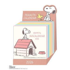 Xk[s[ ~j`A߂ PEANUTS 2026Calendar J_[2026N s[ibc APJ  LN^[ ߘa8N Vl}RNV