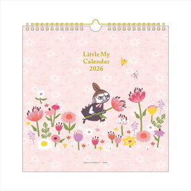 【ポイント10倍 & クーポン！】ムーミン 2026Calendar 壁掛けカレンダー2026年 リトルミイ 北欧 学研ステイフル 書き込み キャラクター インテリア 令和8年暦 シネマコレクション