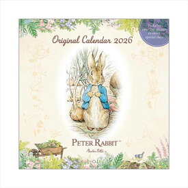 【ポイント10倍 & クーポン！】【50％OFF】ピーターラビット 2026Calendar 壁掛けカレンダー2026年 スケジュール 学研ステイフル 書き込み 絵本キャラクター インテリア 令和8年暦 シネマコレクション