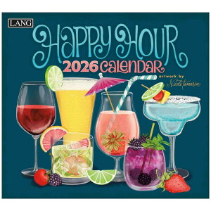 LANG O 2026 Calendar Ǌ|J_[2026N Happy Hour Nicole Tamarin Jg[ hN CeA ߘa8N Vl}RNV