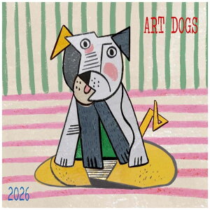 TUSHITA 2026 Calendar Ǌ|J_[2026N Art Dogs  n[gA[gRNV A[g  CeA ߘa8N Vl}RNV