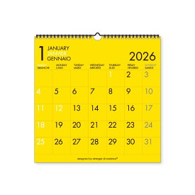 【ポイント10倍 & クーポン！】LP壁掛 カラー 2026Calendar 壁掛けカレンダー2026年 エトランジェ ディ コスタリカ スケジュール 新日本カレンダー 実用 書き込み シンプル グッズ シネマコレクション