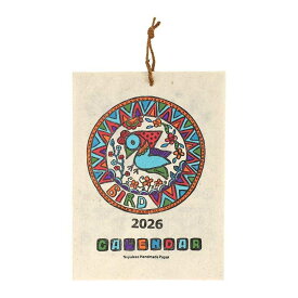 【ポイント10倍 & クーポン！】【50％OFF】カレンダー S バード 2026Calendar 壁掛けカレンダー2026年 トモコーポレーション アート インテリア 令和8年暦 メール便可 シネマコレクション