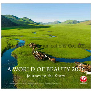 JAL 2026 Calendar Ǌ|J_[2026N A WORLD OF BEAUTY gCGbNX q@ s@ ߘa8N i Vl}RNV