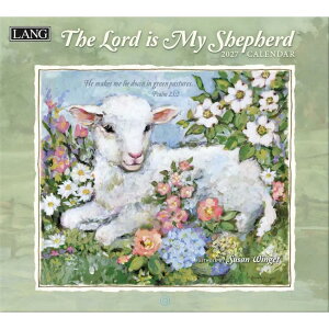 �y�ő�1000�~OFF�N�[�|���I�zLANG �����O 2027 Calendar �Ǌ|���J�����_�[2027�N The Lord Is My Shepherd Susan Winget �n�[�g�A�[�g�R���N�V���� �J���g���[ �r �t�����[ �C���e���A �ߘa9�N�� �V�l�}�R���N�V
