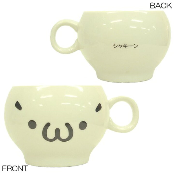 楽天市場 店舗内買い回りで最大10倍 顔文字くんマグカップj シャキーン W 面白食器通販 シネマコレクション キャラクター のシネマコレクション