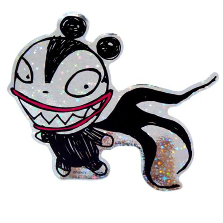 楽天市場 ナイトメアビフォアクリスマス バンパイアテディ キラかわbigステッカー キャラクター グッズ 通販 メール便可 キャラクター のシネマコレクション