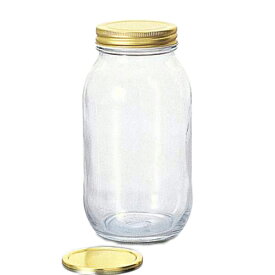 取寄品 ダブルキャップ容器 ガラス瓶 3個セット 900 アデリア 925ml 収納容器 キッチン 雑貨 石塚硝子通販 シネマコレクション