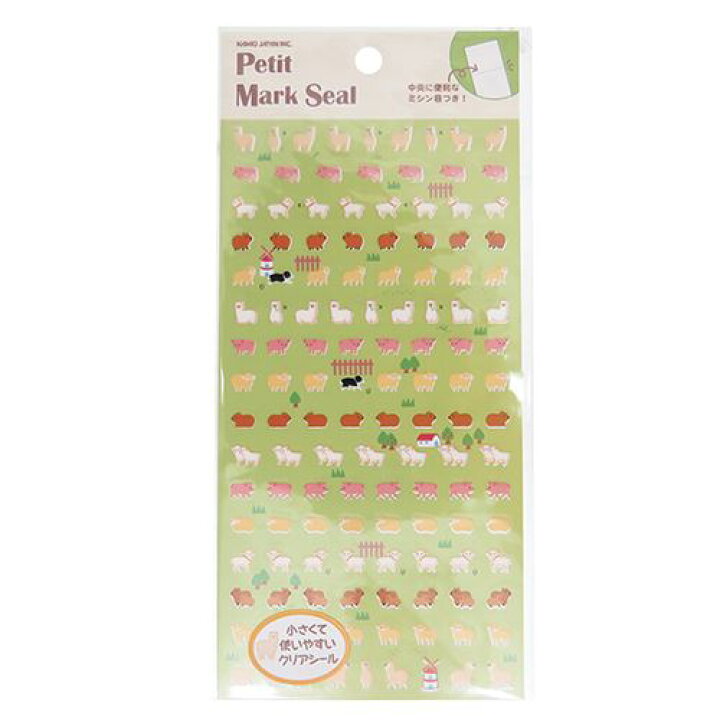 楽天市場 ミニステッカー プチマークシール 牧場 カミオジャパン 手帳デコ スクラップブッキング かわいい グッズ 通販 メール便可 シネマコレクション キャラクターのシネマコレクション
