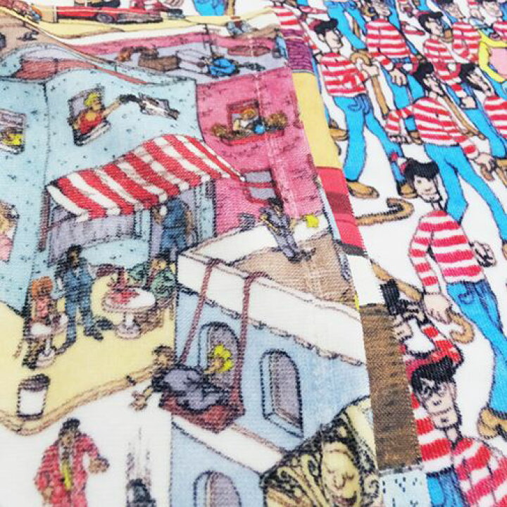 楽天市場 ウォーリーを探せ フェイスタオル インクジェット ロングタオル インタウン 丸眞 かわいい キャラクター グッズ 通販 メール便可 シネマコレクション キャラクターのシネマコレクション