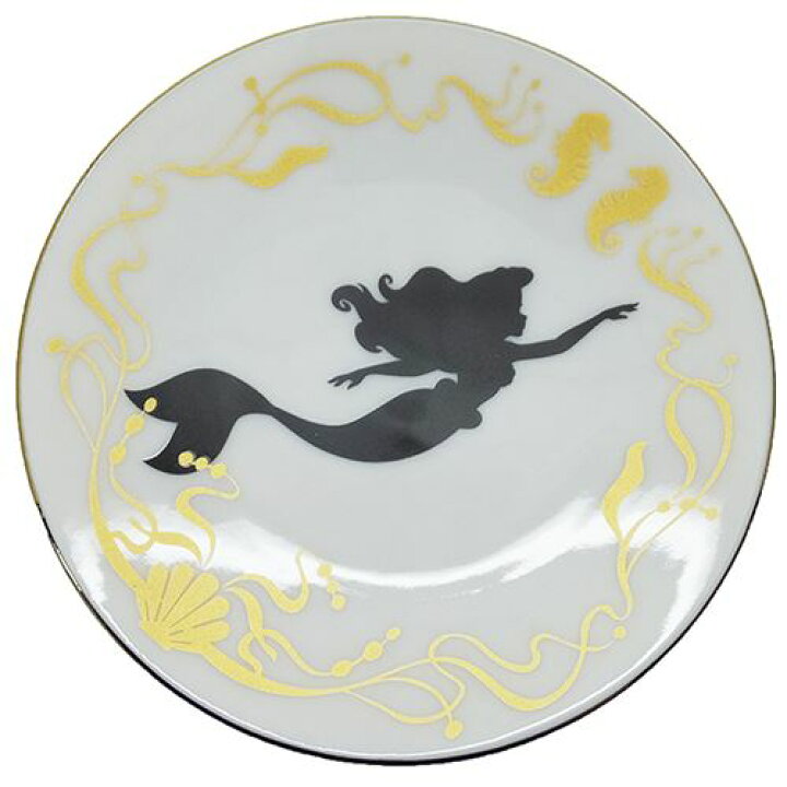 楽天市場 リトルマーメイド アリエル ミニ小皿 陶磁器製豆皿 シルエット ディズニープリンセス 三郷陶器 醤油皿 プチギフト キャラクター グッズ 通販 シネマコレクション キャラクターのシネマコレクション