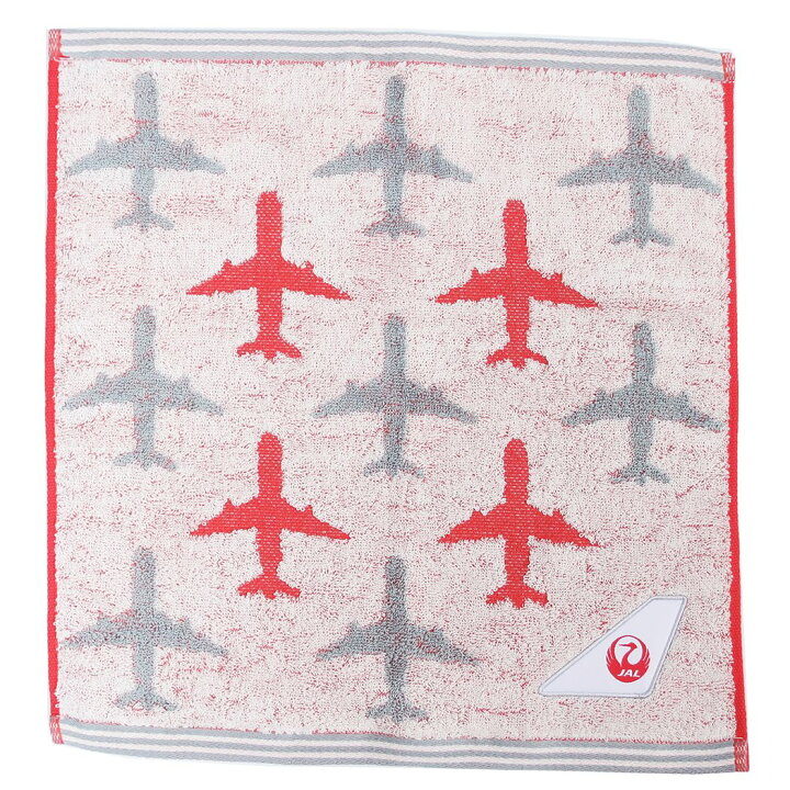楽天市場 男の子向け Jal 日本航空 ハンドタオル ジャガードウォッシュタオル フライトライン 丸眞 おしゃれ 飛行機 グッズ メール便可 シネマコレクション キャラクターのシネマコレクション