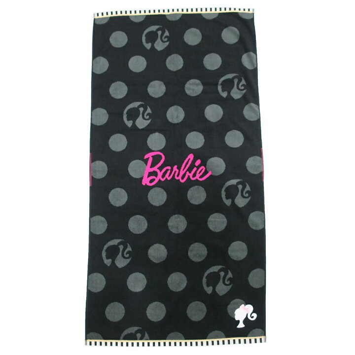 楽天市場 Barbie バービー人形 バスタオル ジャガードビッグタオル シルエットロゴ 丸眞 ギフト 雑貨 キャラクター グッズ 通販 シネマコレクション キャラクターのシネマコレクション 楽天市場 Barbie バービー人形 バスタオル ジャガードビッグタオル シルエットロゴ 丸眞 ギフト 雑貨 キャラクター グッズ 通販 シネマコレクション キャラクターのシネマコレクション