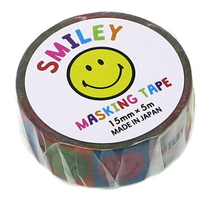 X}C[tFCX }XLOe[v 15mm}Xe TS-37 Smiley Face ANeBuR[|[V DECOe[v LN^[ ObY ʔ [։ Vl}RNV v[g j̎q ̎q 