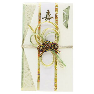 優美金封 ご結婚祝い ご祝儀袋 友禅 白 フロンティア 熨斗袋 中封筒 短冊付き 一万円位- グッズ シネマコレクション
