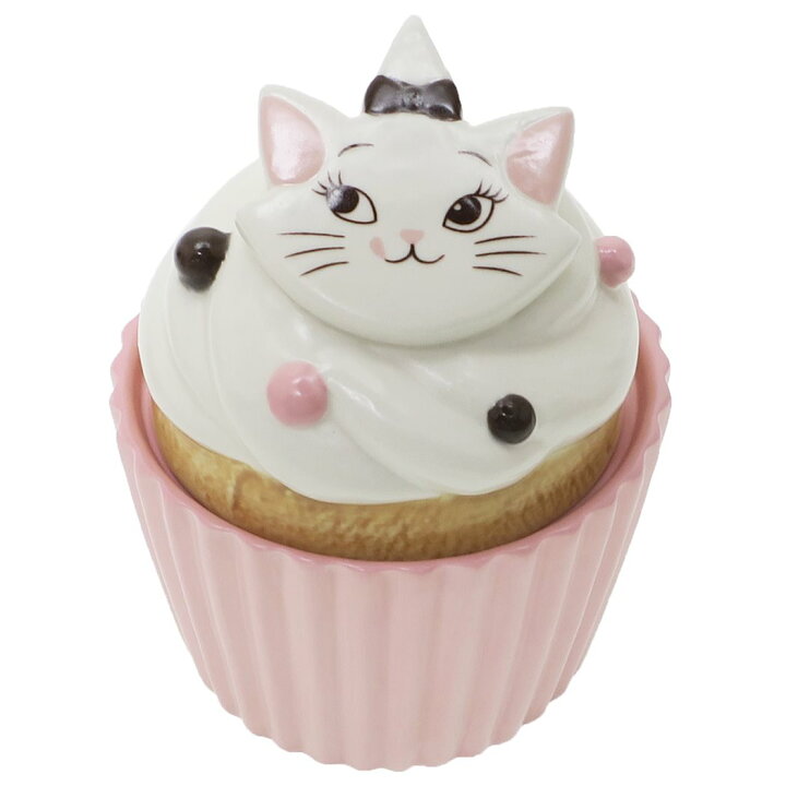 楽天市場 おしゃれキャット マリー 陶器型小物入れ カップケーキ型キャニスター ディズニー サンアート 小物入れ インテリア 雑貨 キャラクター グッズ 通販 シネマコレクション キャラクターのシネマコレクション