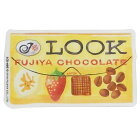 不二家 LOOKチョコレート ステッカー ダイカットビニールステッカー 小 お菓子パッケージシリーズ ゼネラルステッカー デコシール 耐水仕様 キャラクター グッズ 通販 メール便可 シネマコレクション