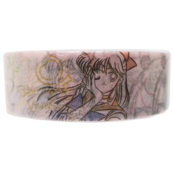 楽天市場 美少女戦士 セーラームーン マスキング テープ 15mmマステ ラフp サンスター文具 プチギフト Decoテープ アニメキャラクターグッズ 通販 メール便可 シネマコレクション キャラクターのシネマコレクション