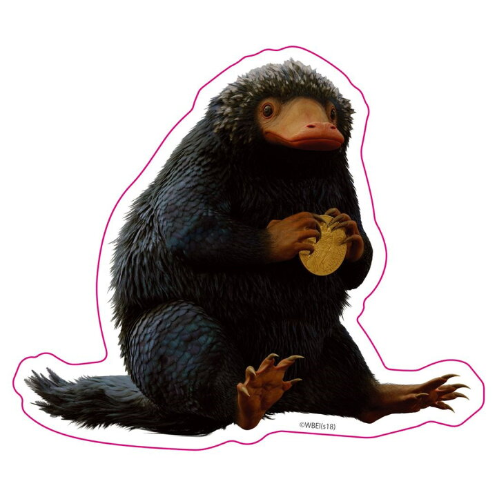 楽天市場 ファンタスティックビーストと黒い魔法使いの誕生 ビッグシール ダイカット ステッカー Bニフラー インロック プレゼント コレクションzakka 映画 キャラクター グッズ 通販 メール便可 シネマコレクション キャラクターのシネマコレクション