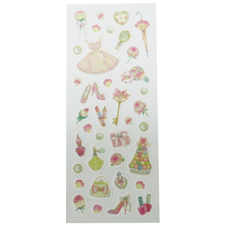 楽天市場 たけいみき シールシート マスキングシール ガーリー クローズピン Decoシール かわいい ガーリーイラスト グッズ 通販 メール便可 シネマコレクション キャラクターのシネマコレクション