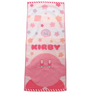 【最大1000円OFFクーポン！】星のカービィ フェイスタオル ジャガードロングタオル ふんわりKirby ninten…