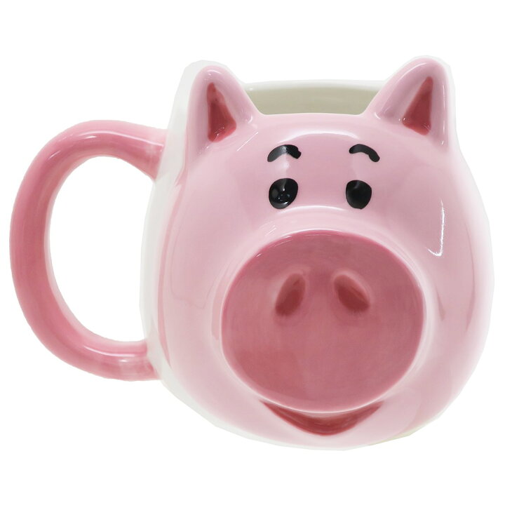 楽天市場 トイストーリー マグカップ ダイカット フェイスマグ ハム ディズニー サンアート 350ml ギフト食器 キャラクターグッズ シネマコレクション キャラクターのシネマコレクション