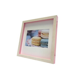 �y�|�C���g10�{ & �N�[�|���I�zMacaron frame �}�J���� �t���[�� �t�H�g�t���[�� Pink 200x200mm(�n�K�L�T�C�Y�}�b�g�t) ���H�� 22.3x22.3x2.5cm �}�b�g�t�� �M�t�g �����C���e���A ���i