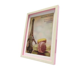 フォトフレーム マカロン フレーム Macaron frame Pink A4（B5サイズマット付） 美工社 マット付き ギフト 装飾インテリア通販 取寄品 シネマコレクション