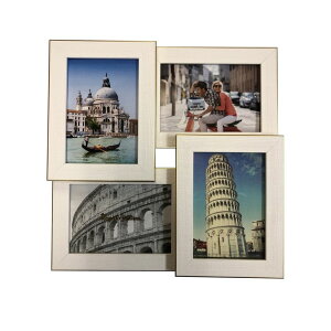 �y�|�C���g10�{ & �N�[�|���I�zRegalo frame ���K�[�� �t���[�� �t�H�g�t���[�� Gold Famly 4 26.5x26.5x3.4cm �}�b�g�t�� �M�t�g �����C���e���A ���i