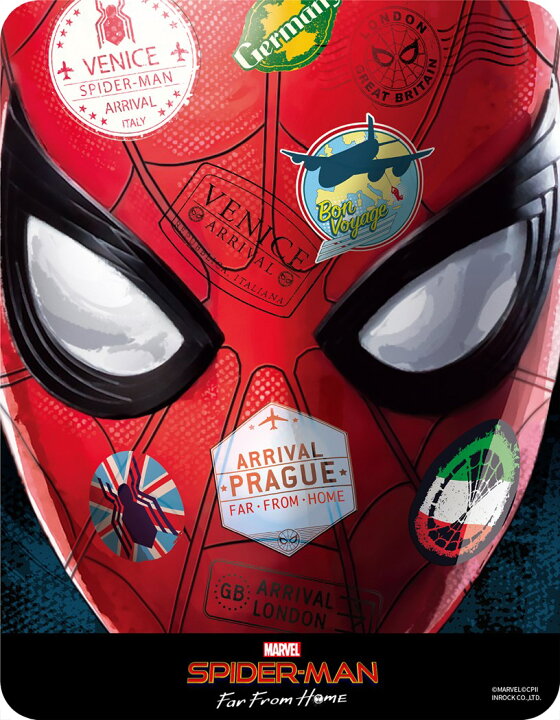 楽天市場 スパイダーマン ファーフロムホーム Pcアクセ マウスパッド マーベル インロック 文具 アメコミ映画 キャラクターグッズ メール便可 シネマコレクション キャラクターのシネマコレクション