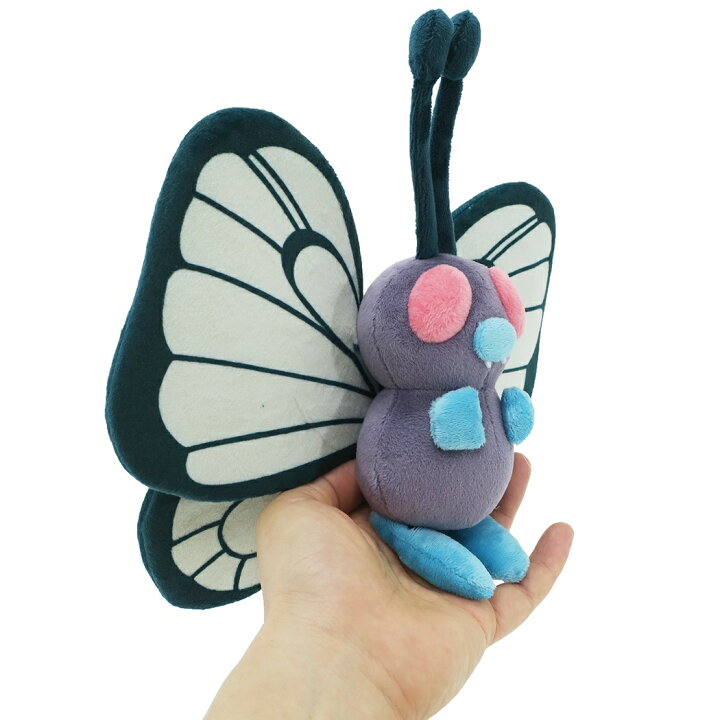 楽天市場 ポケモン キャラ ぬいぐるみ ぬいぐるみ S バタフリー ポケットモンスター 三英貿易 マスコット ギフト 雑貨 キャラクターグッズ シネマコレクション キャラクターのシネマコレクション