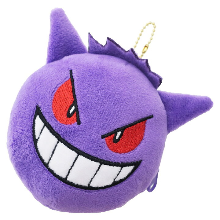 楽天市場 ポケモン ぬいぐるみ フェイス マスコット ポーチ 小銭入れ ゲンガー ポケットモンスター サンアート コインケース ギフト 雑貨 キャラクターグッズ シネマコレクション キャラクターのシネマコレクション
