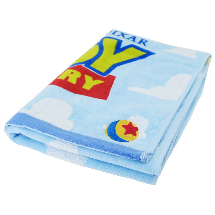 楽天市場 トイストーリー フェイスタオル ロングタオル ロゴ ピクサーボール ディズニー 丸眞 ギフト 雑貨 キャラクター グッズ 通販 メール便可 シネマコレクション キャラクターのシネマコレクション