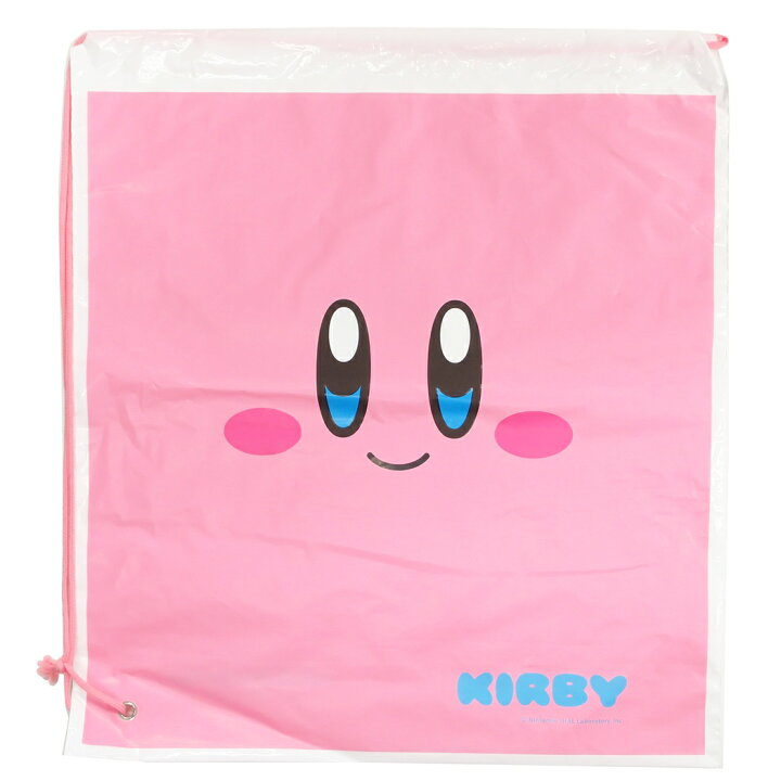 楽天市場 星のカービィ ビニール バッグ ポリ ナップサック フェイス Nintendo サンアート ビーチバッグ キッズバッグ キャラクター グッズ 通販 メール便可 シネマコレクション キャラクターのシネマコレクション