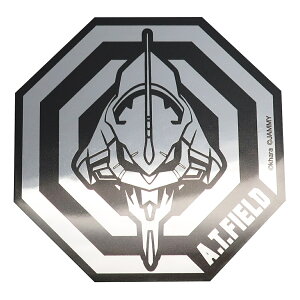 エヴァンゲリオン 防水 ステッカー シルバー シール SILVER22 ゼネラルステッカー AT FIELD 耐水耐光 アニメキャラクターグッズ メール便可 シネマコレクション プレゼント 男の子 女の子 ギフト