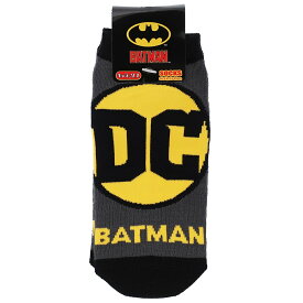 バットマン 女性用 靴下 レディース ソックス DCロゴ DCコミック スモールプラネット プチギフト 大人向け キャラクターグッズ メール便可 プレゼント 男の子 女の子