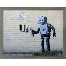 バンクシー アートフレーム Banksy Robot 美工社 IBA-61732 額付きインテリア通販 取寄品 シネマコレクション