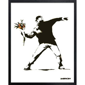 バンクシー アートフレーム Banksy olotov 美工社 IBA-61735 額付きインテリア通販 取寄品 シネマコレクション