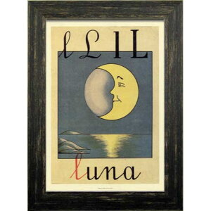 �y�|�C���g10�{ & �N�[�|���I�z�C�^���A�����B���e�[�W�|�X�^�[ �z���i Italian Vitage Poster Luna ���H�� ZIV-51345 �z�t�� ���g���C���e���A�ʔ� ���i �V�l�}�R���N�V����
