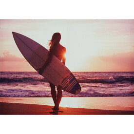 キャンバスアート 写真 アート Carino Canvas Art Beautiful surfer girl 700x500mm 美工社 ZPT-61749 フレームレスインテリア通販 取寄品 シネマコレクション