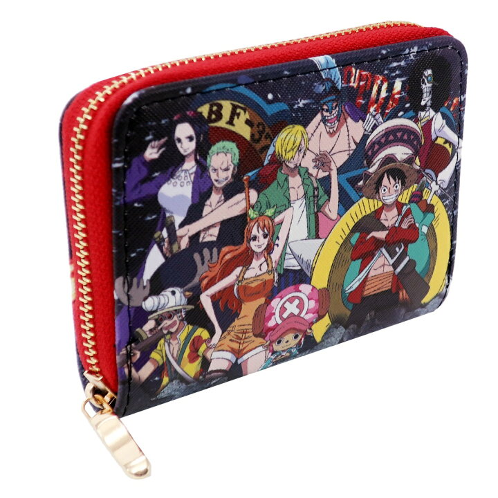 楽天市場 ワンピース 2つ折り財布 ファスナー ウォレット スタンピードa One Piece 興和 プレゼント アニメキャラクターグッズ シネマコレクション キャラクターのシネマコレクション