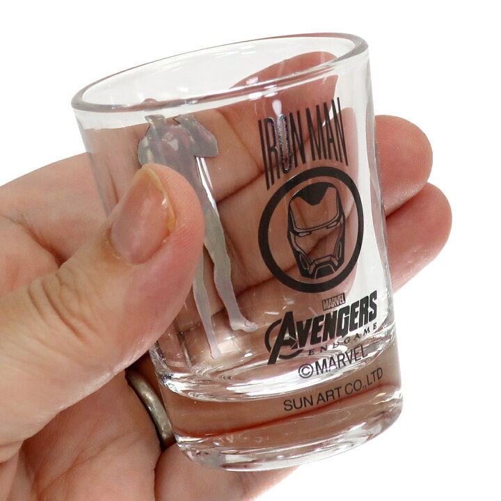 楽天市場】アベンジャーズ ショットグラス ミニ ガラス タンブラー 