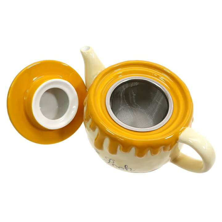 楽天市場 くまのプーさん 磁器製 急須 ティーポット ハチの巣ケーキ ディズニー サンアート 新生活準備 雑貨 プレゼント キャラクターグッズ シネマコレクション キャラクターのシネマコレクション