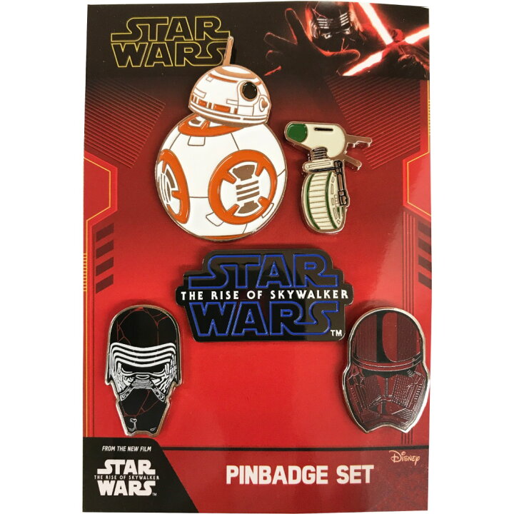 楽天市場】スターウォーズ ピンバッジ ピンズ 5個セット スカイ 