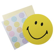 【最大1000円OFFクーポン！】ぷくぷく 寄せ書き メッセージボード 色紙 スマイリーフェイスSmiley Face …