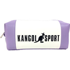 KANGOL SPORT コスメポーチ パステルトリコ 長角 ポーチ パープル カンゴール ティーズファクトリー 小物入れ おしゃれ ファッショングッズ シネマコレクション プレゼント 男の子 女の子 ギフト