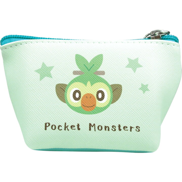 楽天市場 ポケモン コインケース 三角 ミニポーチ サルノリ ポケットモンスター ティーズファクトリー かわいい 小物入れ キャラクターグッズ シネマコレクション キャラクターのシネマコレクション
