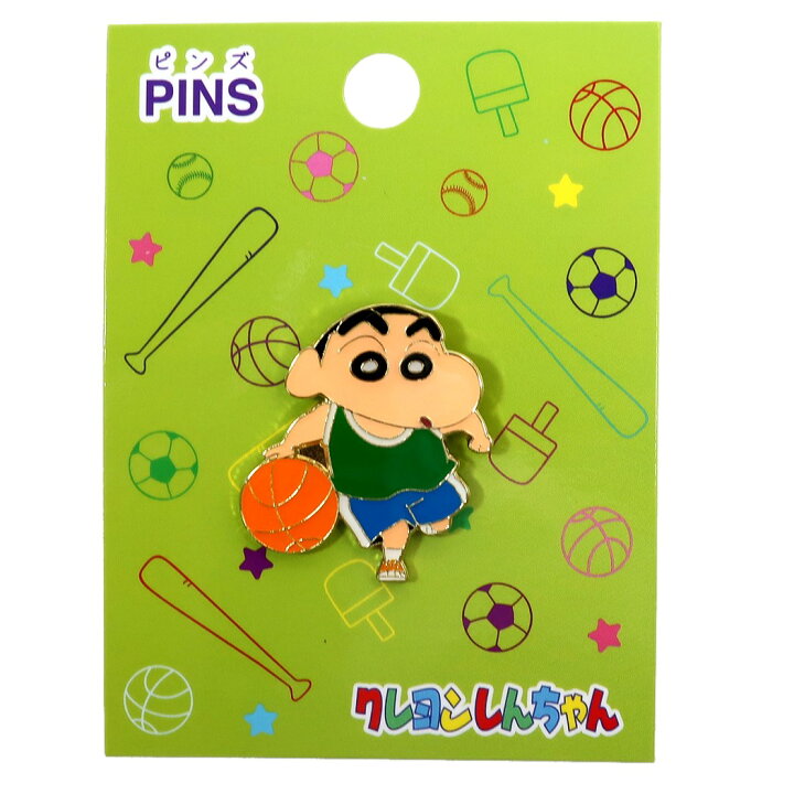 楽天市場 クレヨンしんちゃん ピンバッジ ピンズ バスケットボール スモールプラネット プチギフト コレクション 雑貨 アニメキャラクターグッズ メール便可 シネマコレクション キャラクターのシネマコレクション
